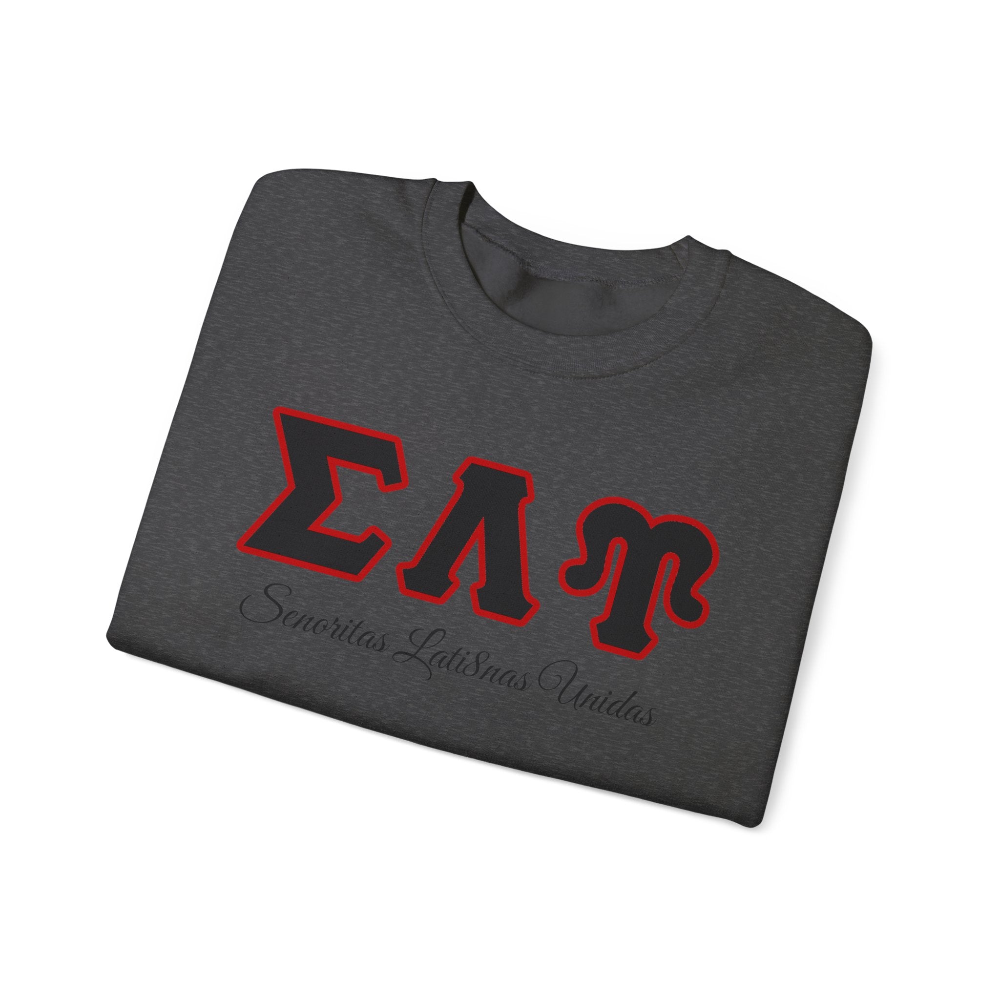 Sigma Lambda Upsilon Crest Sweatshirt | Greek Letters 1987 Fraternity Apparel