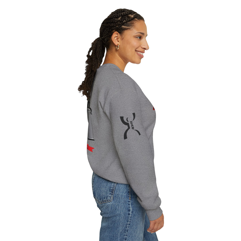 Sigma Lambda Upsilon Crest Sweatshirt | Greek Letters 1987 Fraternity Apparel