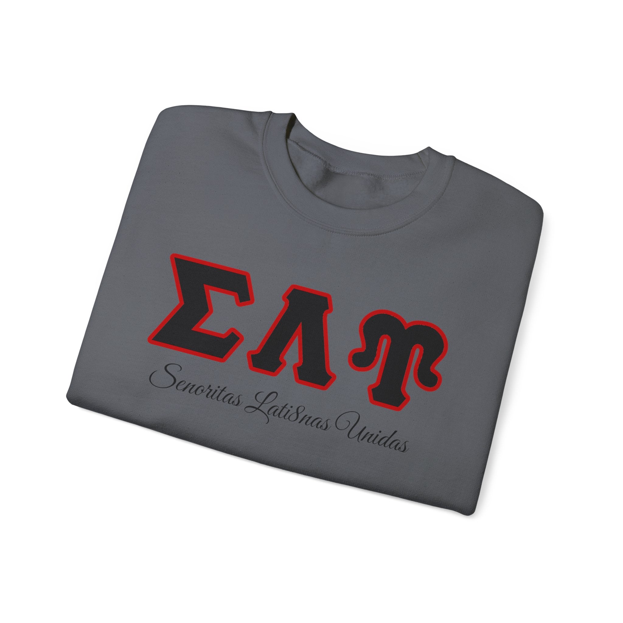 Sigma Lambda Upsilon Crest Sweatshirt | Greek Letters 1987 Fraternity Apparel