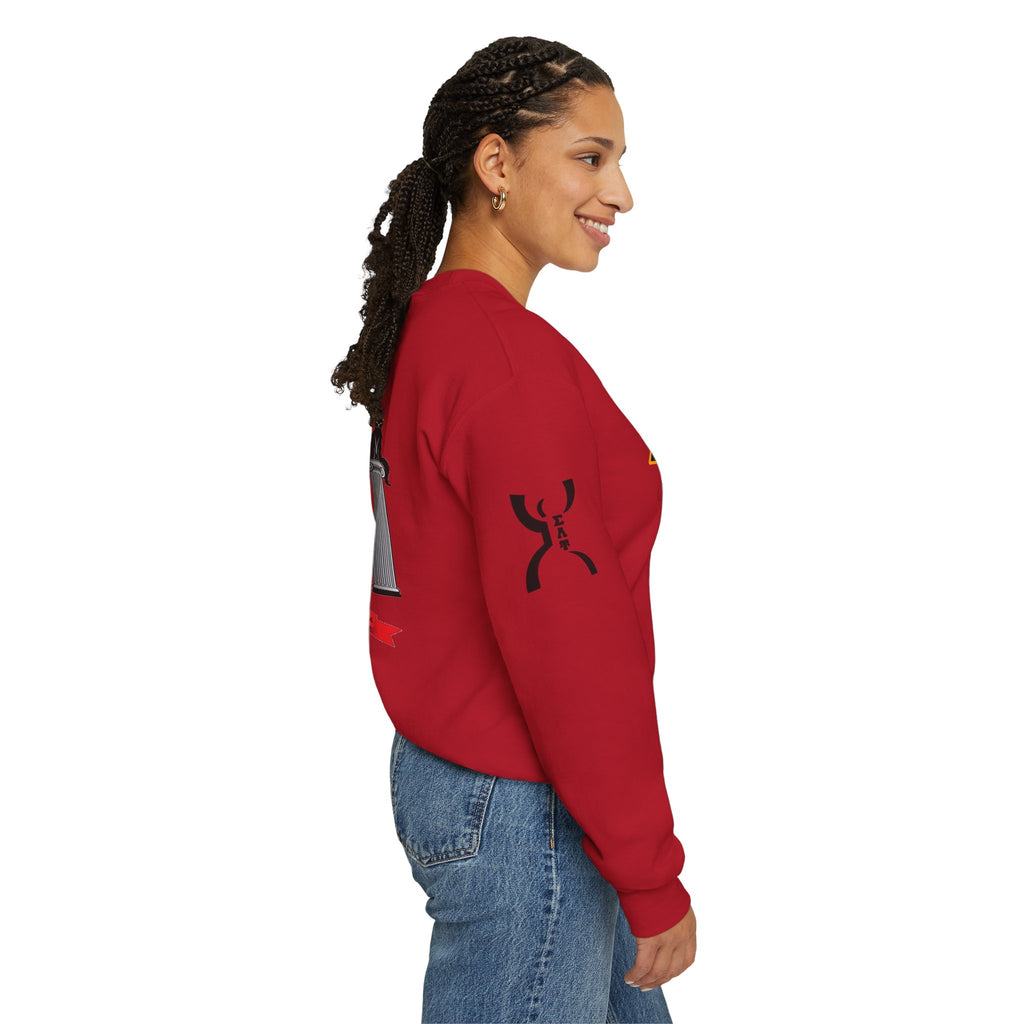 Sigma Lambda Upsilon Crest Sweatshirt | Greek Letters 1987 Fraternity Apparel