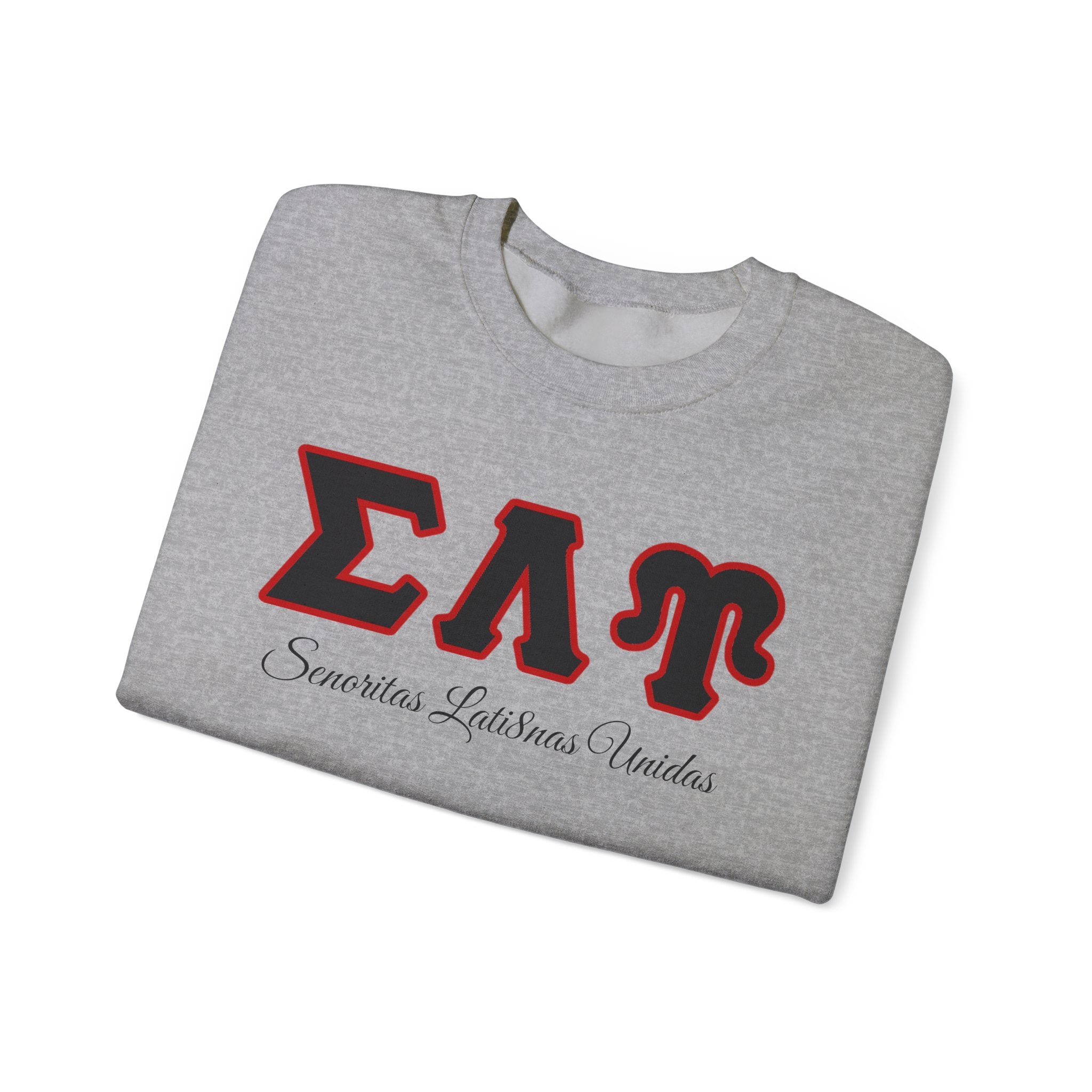Sigma Lambda Upsilon Crest Sweatshirt | Greek Letters 1987 Fraternity Apparel