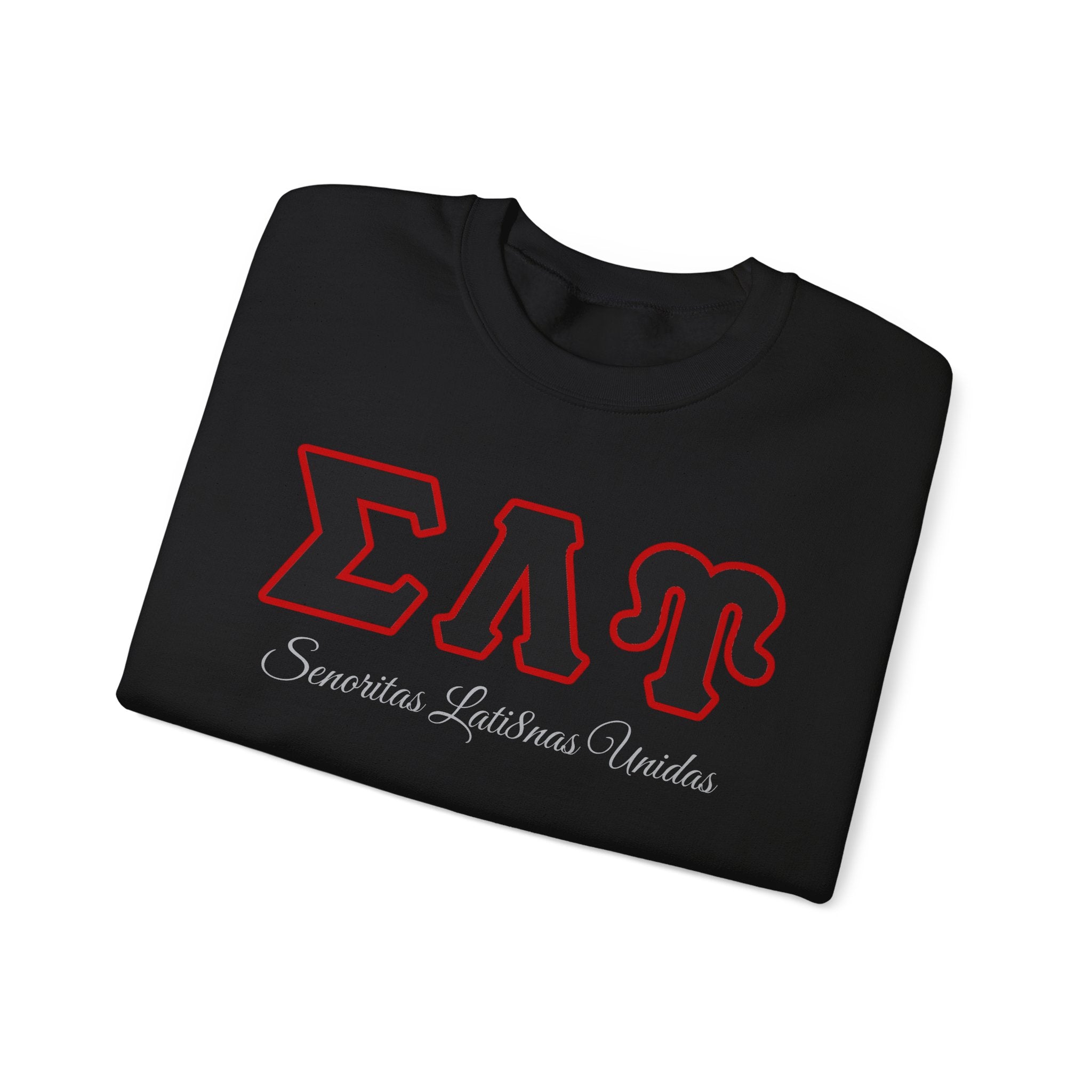 Sigma Lambda Upsilon Crest Sweatshirt | Greek Letters 1987 Fraternity Apparel