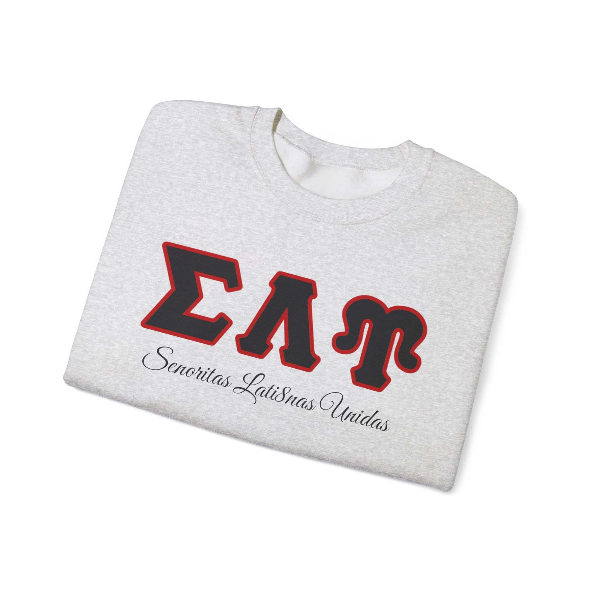 Sigma Lambda Upsilon Crest Sweatshirt | Greek Letters 1987 Fraternity Apparel