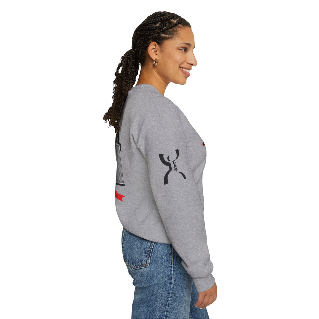 Sigma Lambda Upsilon Crest Sweatshirt | Greek Letters 1987 Fraternity Apparel